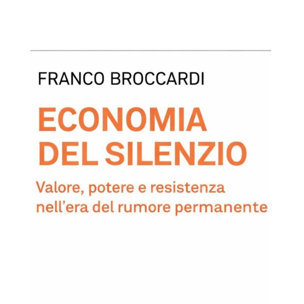 "Economia del Silenzio"
