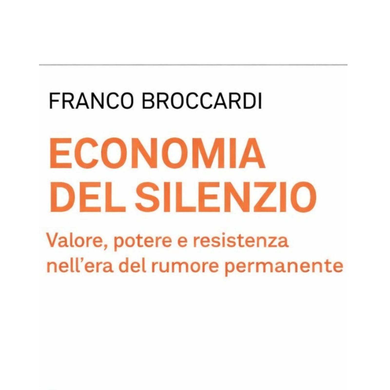 "Economia del Silenzio"